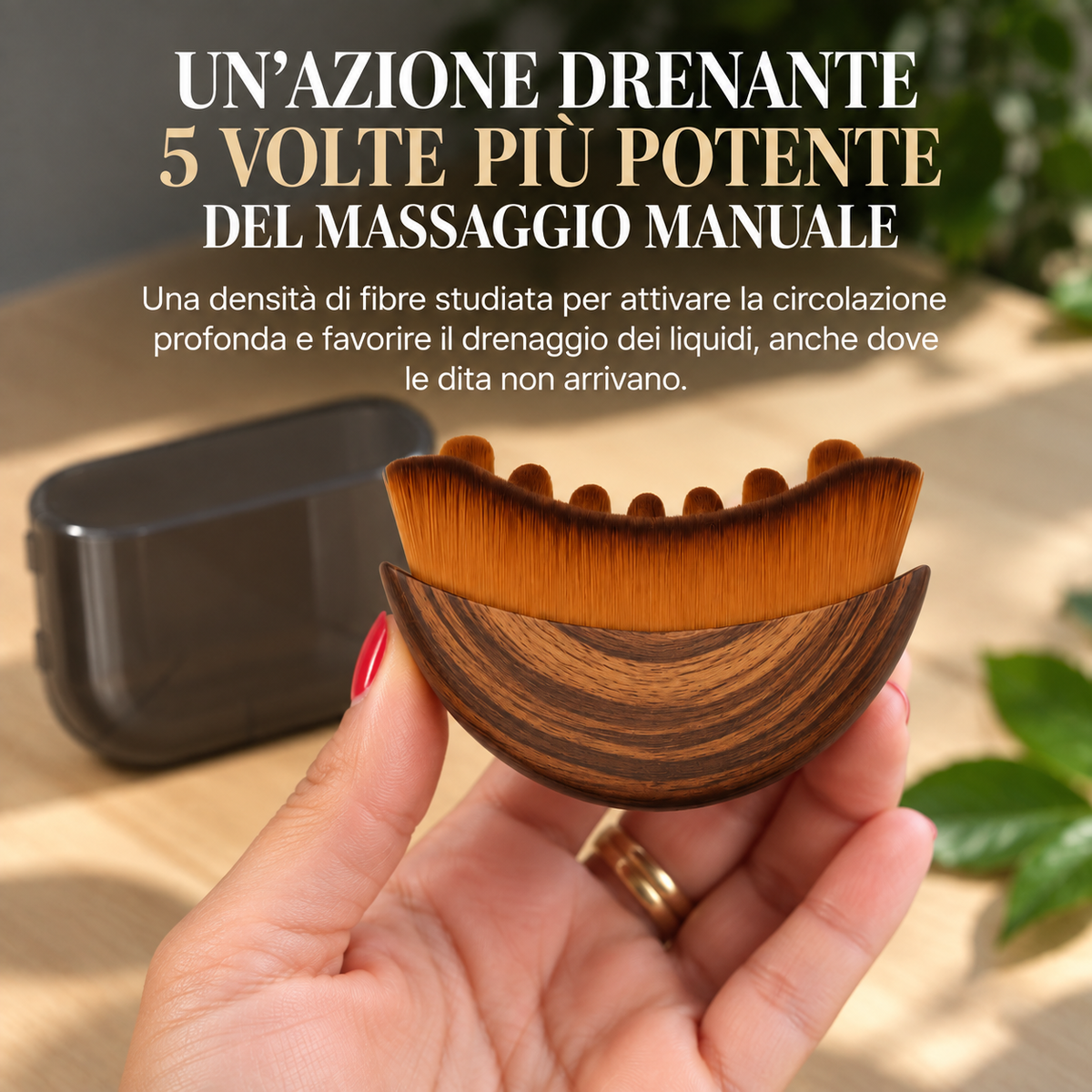 Spazzola Viso Drenante