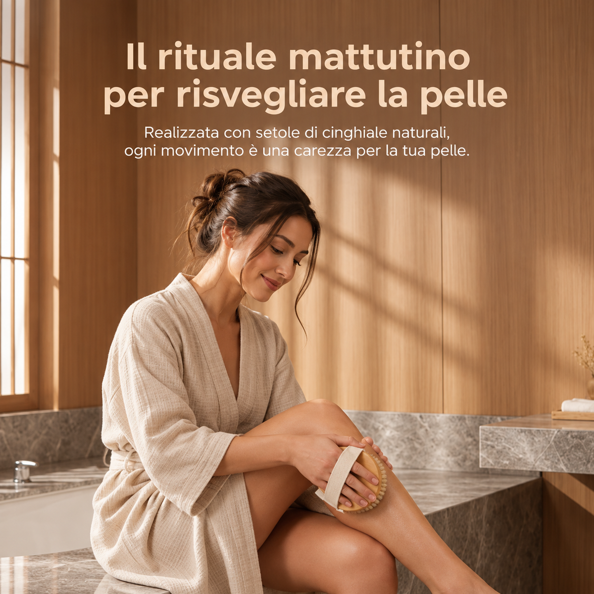 Spazzola Corpo a Setole Naturali